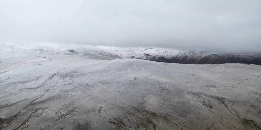 Giresun'un Kümbet Yaylası beyaza büründü 3